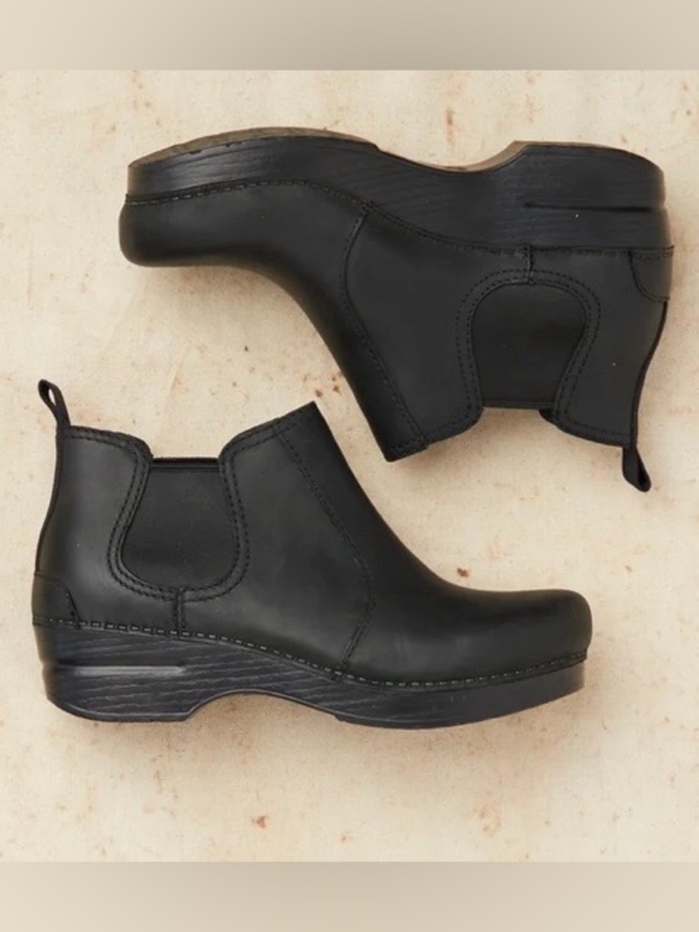 DANSKO Frankie Black Oiled Leather Boot - Women’s EU41